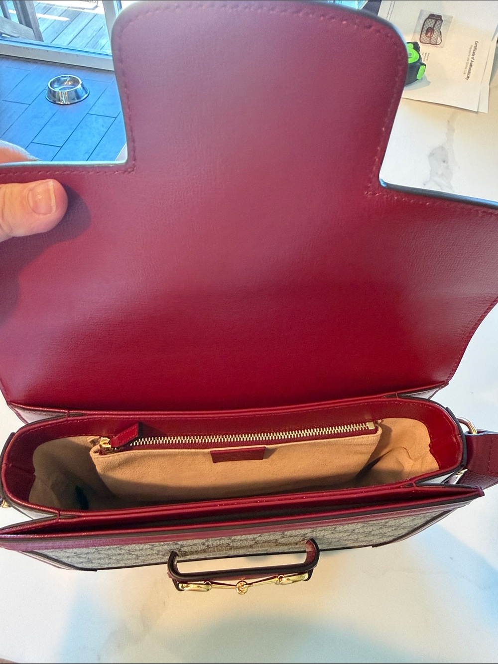 Gucci GG Supreme Horsebit 1955 Small - Picture 6 of 10